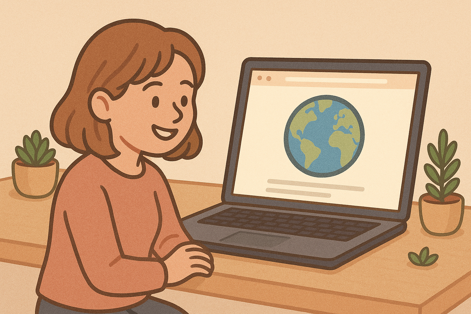 illustration of a now delighted data user